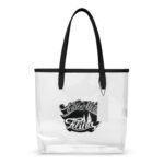 Clear tote bag