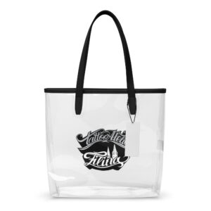 Clear tote bag