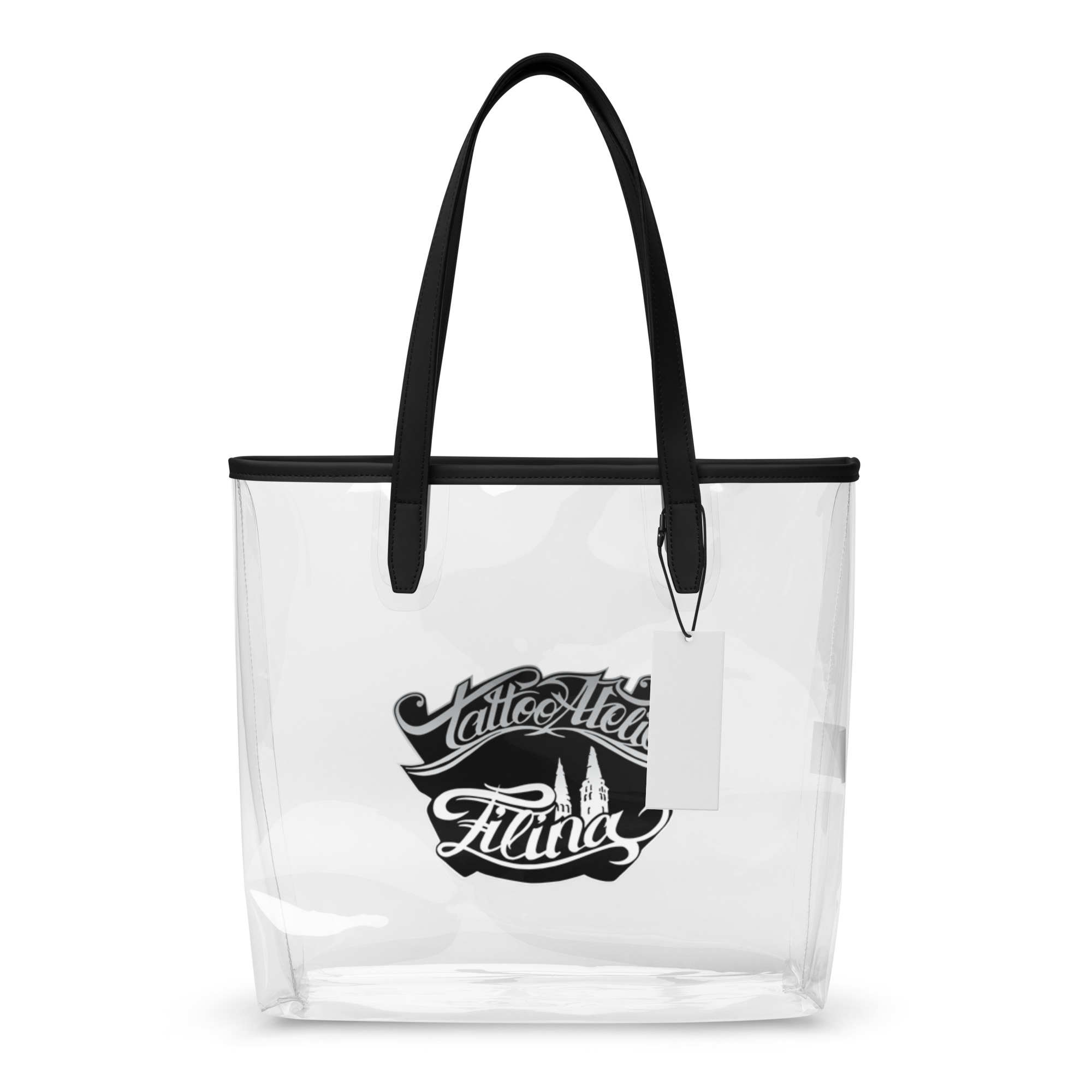 Clear tote bag