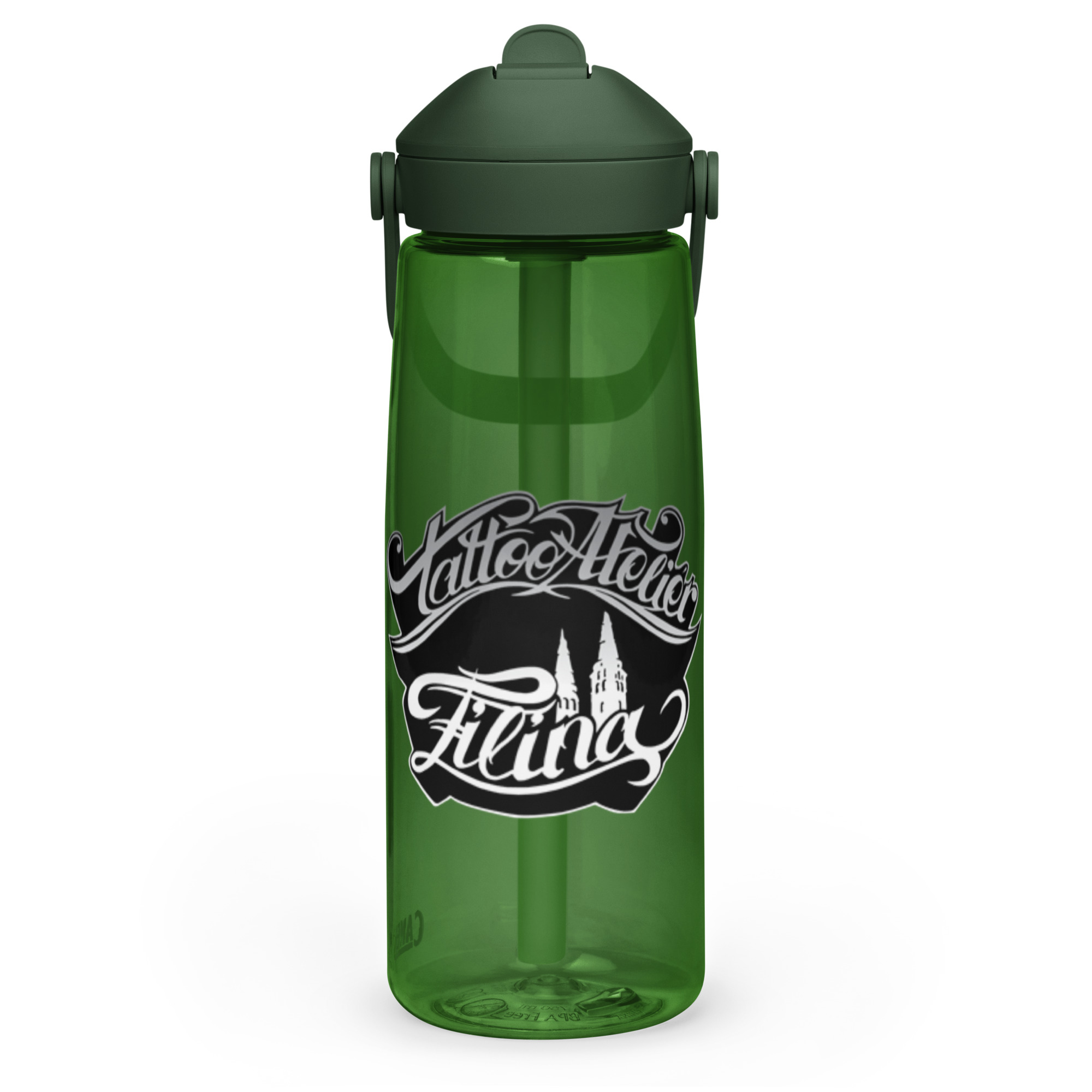 Flip straw water bottle - Image 3